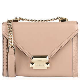 whitney small leather convertible shoulder bag