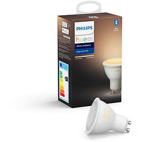 Philips Hue White Ambiance LED GU10 2200K-6500K 350lm 4,3W (Kan dimmes)