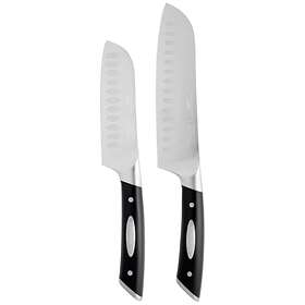 Scanpan Classic Steel Santokuknivsæt 2-pak