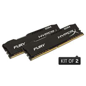 Kingston HyperX Fury Black DDR4 2666MHz 2x4GB (HX426C16FB3K2/8)