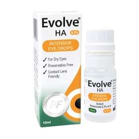 Medicom Healthcare Evolve HA Intensive Eye Drops 10ml