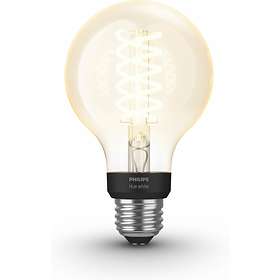 Philips Hue White BT Filament E27 G93 2100K 550lm 7W (Kan dimmes)