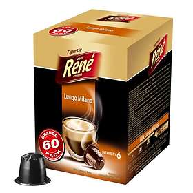 Café René Nespresso Lungo 60st (Kapslar) - Hitta bästa pris på Prisjakt