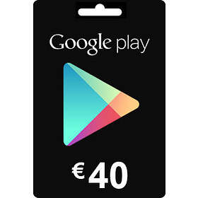 Google Play Gift Card 40 EUR