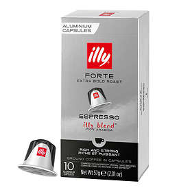 Illy Nespresso Espresso Forte 10st (kapslar)