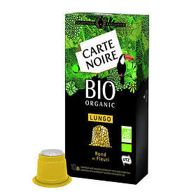 Carte Noire Nespresso Lungo Bio Organic 10st (Kapslar) - Hitta bästa pris  på Prisjakt