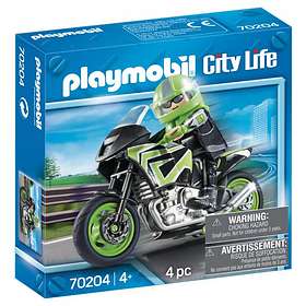 Playmobil City Life 70204 Motorcycle with Rider