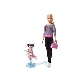 Barbie Gymnastics Coach Dolls & Playset FXP39