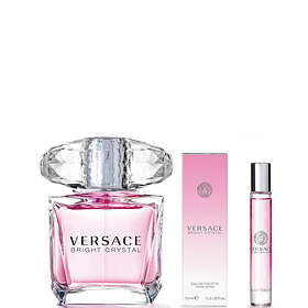 Versace Bright Crystal edt 90ml + edt 10ml + Necessär for Women
