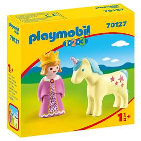 Playmobil 1.2.3 70127 Princess with Unicorn