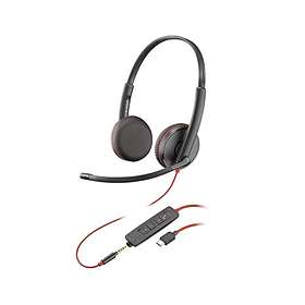 Poly Blackwire C3225 USB-C On-ear Headset