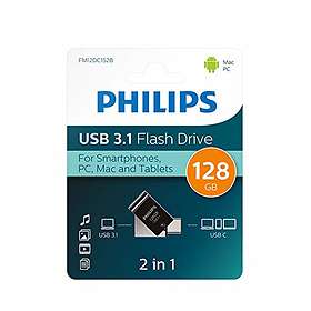 Philips USB 3.1 2in1 128Go