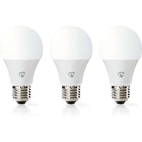 Nedis Smart LED A60 Warm to Cool White 800lm E27 9W 3-pack (Dimbar)
