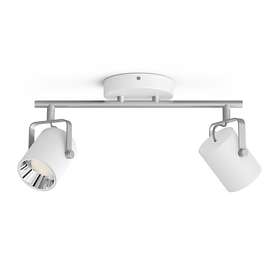 Prisutviklingen på Philips myLiving Byre 50662 | Lavest Pris SceneSwitch LED Byre dobbelt spotlys 5066214P0 | PHILIPS