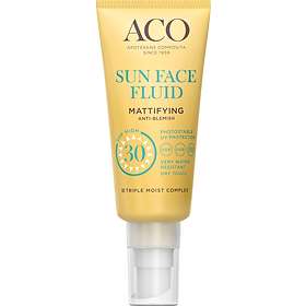 ACO Sun Face Fluid Mattifying SPF30 40ml