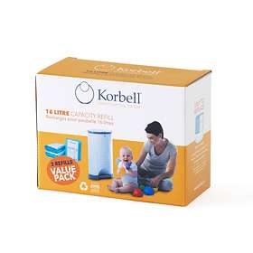 Korbell Standard Bleiebøtte Refill 3-pack