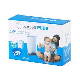 Korbell Plus Blöjhink Refill 3-pack