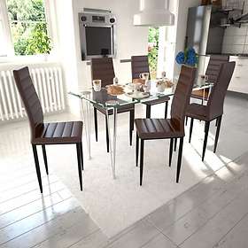 vidaXL Slimmad Chaise (6-pack)