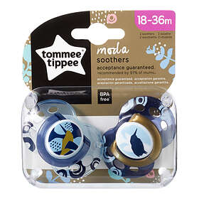 Tommee Tippee Moda Pacifier 2-pack (18-36 månader)