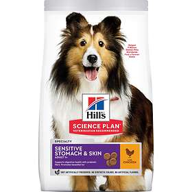 Hills Canine Science Plan Adult 1+ Sensitive Stomach & Skin 14kg