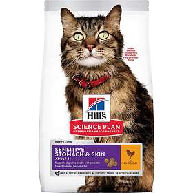 Hills Feline Science Plan Adult 1+ Sensitive Stomach Skin 7kg