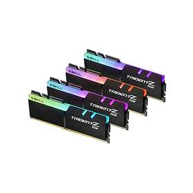 G.Skill Trident Z RGB LED DDR4 3600MHz 4x8Go (F4-3600C18Q-32GTZR) au  meilleur prix - Comparez les offres de Modules de mémoire DDR4 sur  leDénicheur