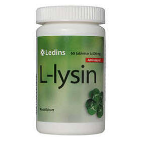 Ledins L-Lysin 500mg 60 Tabletter