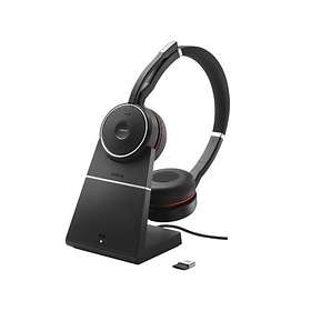 Jabra Evolve 75 UC Stereo with Stand Wireless On-ear Headset