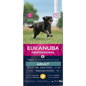 Best pris p Eukanuba Active Adult Large Breed 18kg Hundemat