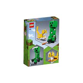 LEGO Minecraft 21156 Stor Creeper-figur og ocelot