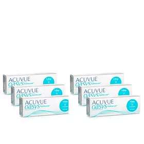 Johnson & Johnson Acuvue Oasys 1 Day with HydraLuxe (180-pack)
