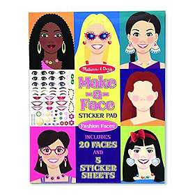 Melissa & Doug Make-A-Face Sticker Pad