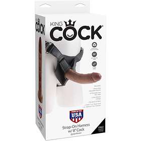 Pipedream King Cock Strap-On Harness with Cock 20.3cm