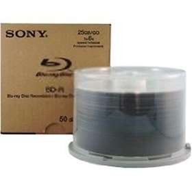 Sony BD-R 25GB 6x 50-pack Spindel Inkjet
