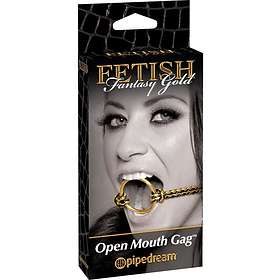 Pipedream Fetish Fantasy Gold Open Mouth Gag