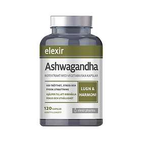 Elexir Pharma Ashwagandha 120 Tabletter