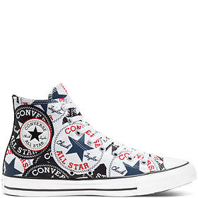 enaguas Crudo Virgen Converse Chuck Taylor All Star Logo Play Canvas High Top (Unisex) - Hitta  bästa pris på Prisjakt