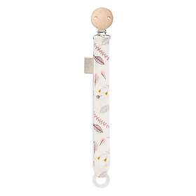 Cam Cam Pacifier Holder - Pressed Leaves