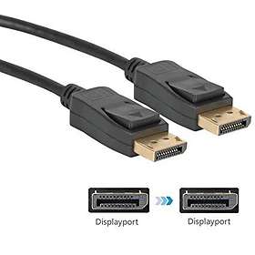 NÖRDIC 32,4Gbps DisplayPort - DisplayPort 2m