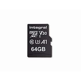 Integral microSDXC Class 10 UHS-I U3 V30 A1 100MB/s 64GB