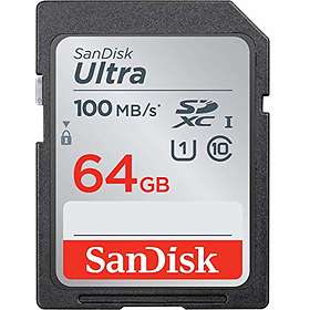 SanDisk Ultra SDXC Class 10 UHS-I U1 100MB/s 64GB