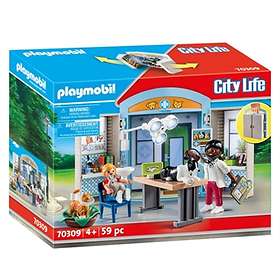 Clinique vétérinaire transportable Playmobil City Life 70146 - La