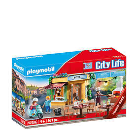 Playmobil City Life 70336 Pizzeria Med Uteservering au meilleur
