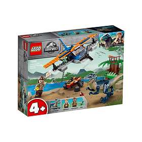 LEGO Jurassic World 75942 Vélociraptor La Mission de Sauvetage En Avion