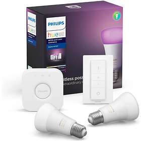 Philips Hue White Ambiance E27 Bluetooth (lot de 2)