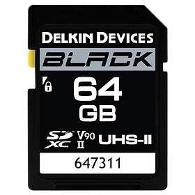 Delkin Black SDXC UHS-II U3 V90 64GB