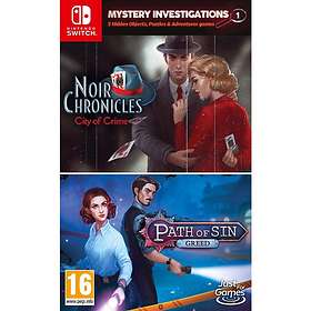 Mystery Investigations 1: Noir Chronicles: CoC + Patch of Sin: Greed (Switch)