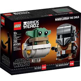 LEGO BrickHeadz 75317 Mandalorianeren og Barnet