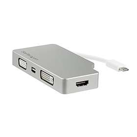 in Black Dell XPS 13/15 Thunderbolt 3 Port Compatible for MacBook Pro Cable Matters USB C to DVI Adapter Surface Book 2 Lenovo Yoga 910 and More HP Spectre x360 USB-C to DVI Adapter