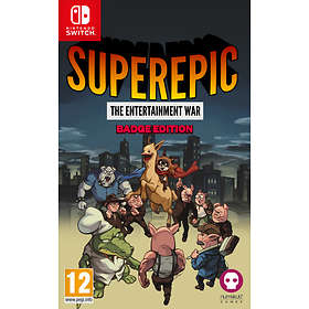 SuperEpic: The Entertainment War - Badge Edition (Switch)